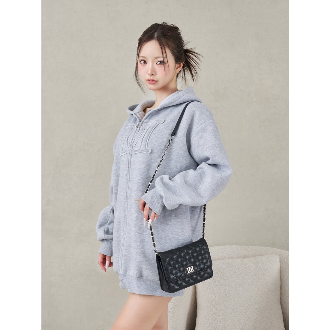 ダーリッチ Darich DDロゴキルティングトラベルセット （ブラック