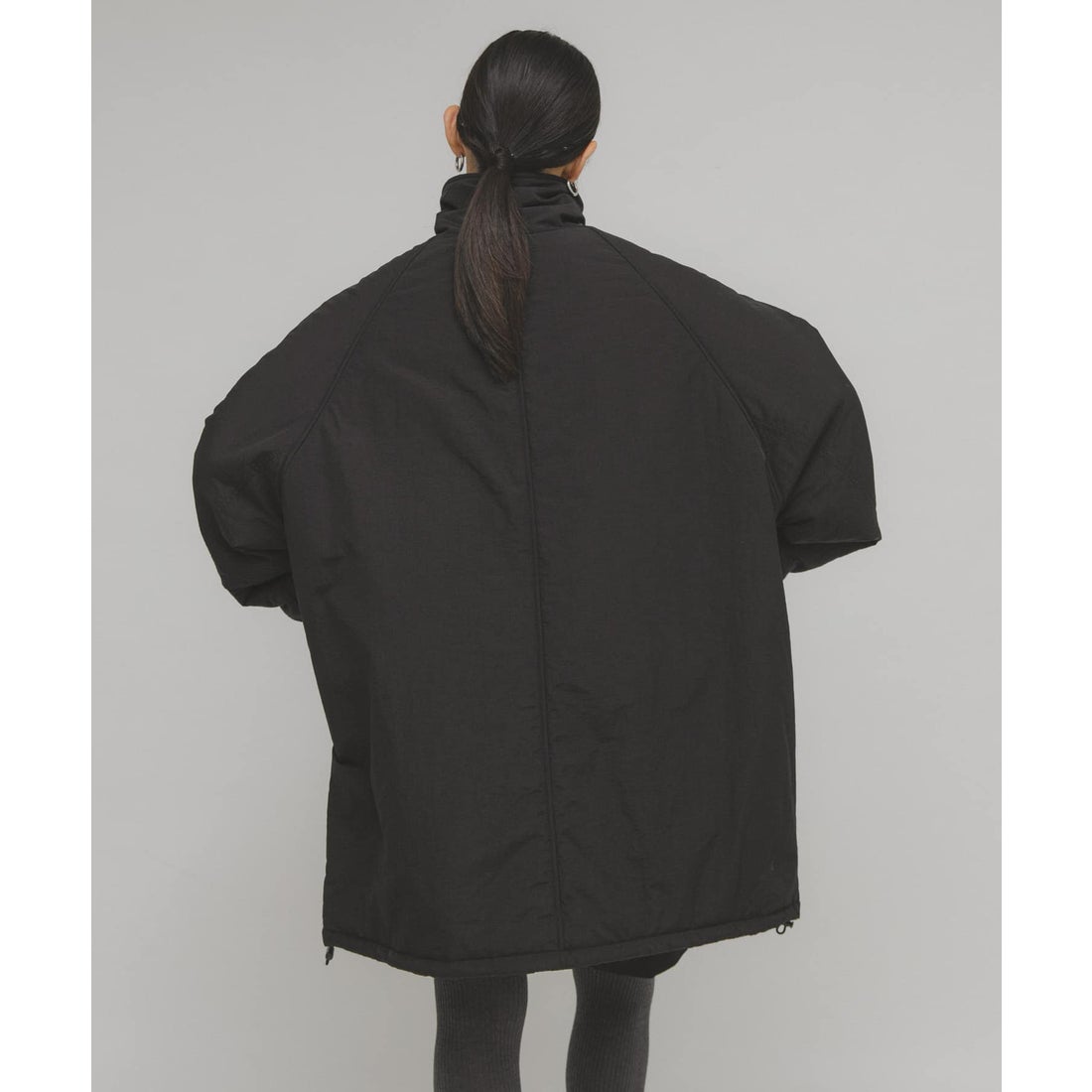 ケービーエフ KBF モンスターパテッドミドルコート （ブラック