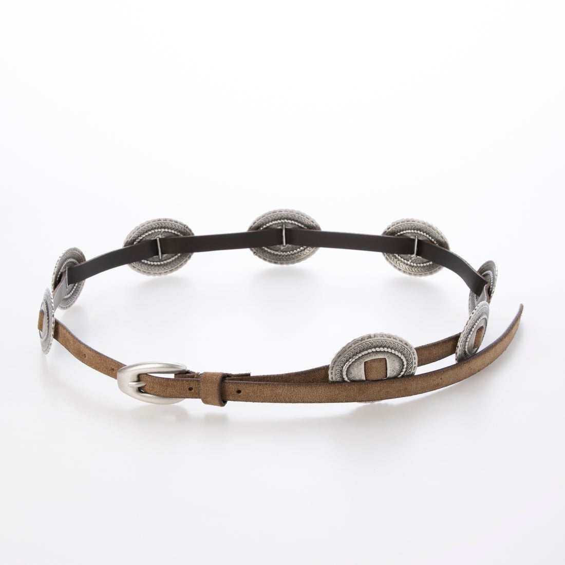 プントヴィータ Puntovita コンチョ細ベルト （Togliere Rombo） -靴