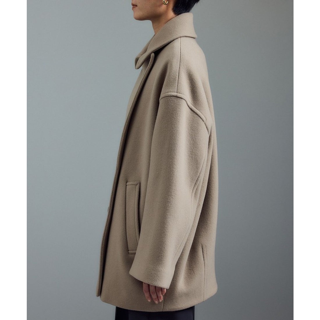 サロン アダム エ ロペ SALON adam et rope' 【WEB限定】MANTECOウール