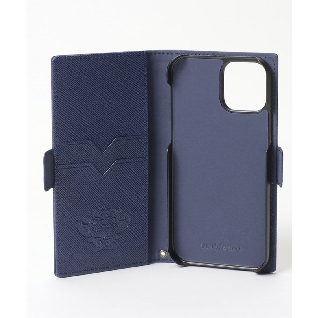 スクエアプレート PU Leather Book Type Case（iPhone 12/ 12 Pro