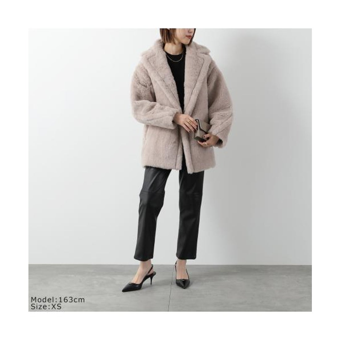 マックスマーラ Max Mara MAX MARA テディジャケット OLGA テディベア