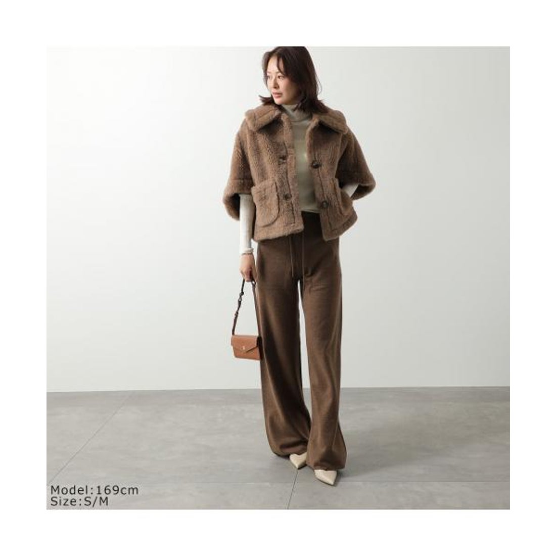マックスマーラ Max Mara MAX MARA ケープ NEWTERZO4 ニューテルツォ