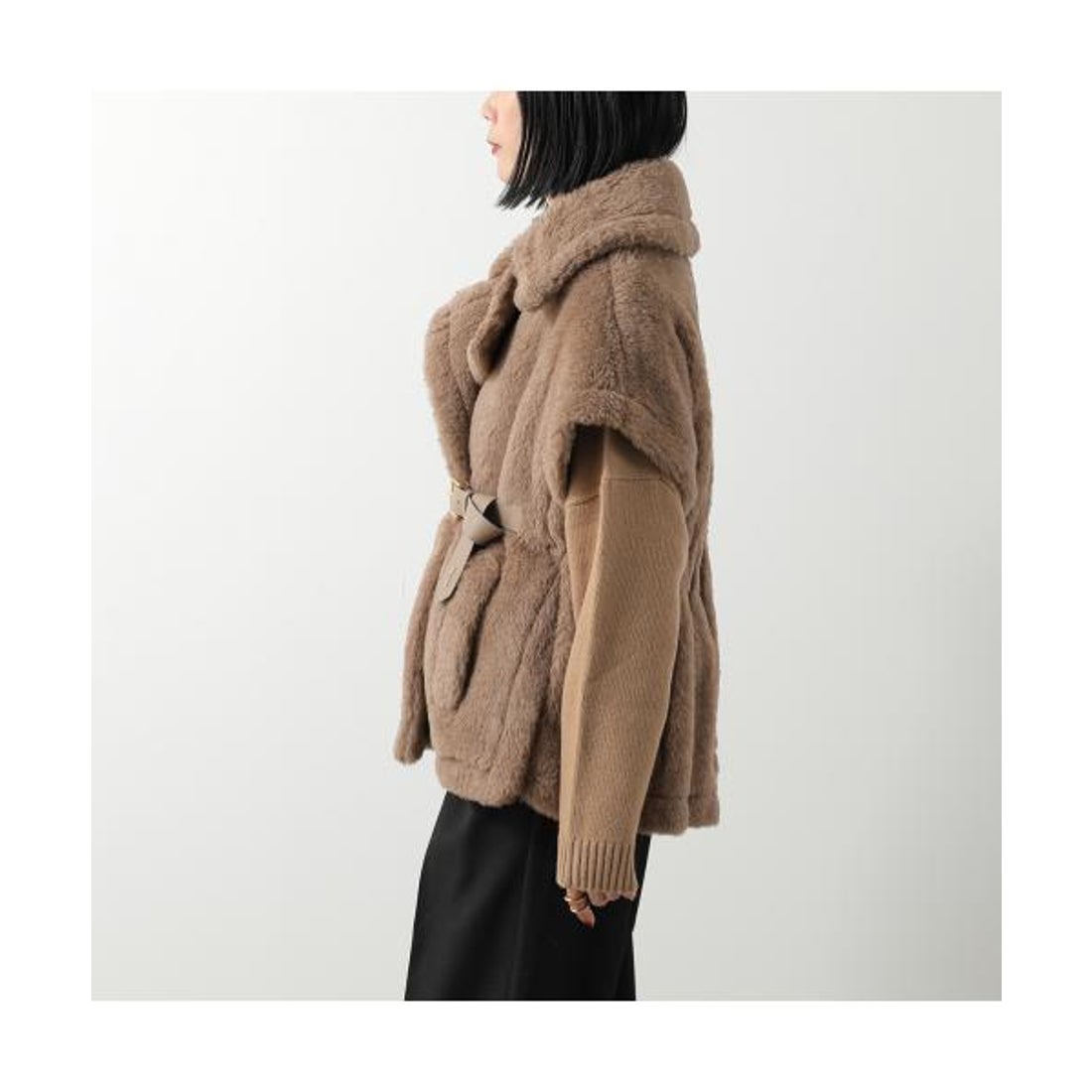 マックスマーラ Max Mara MAX MARA ケープ NEWABAVO4 ニューアバボ