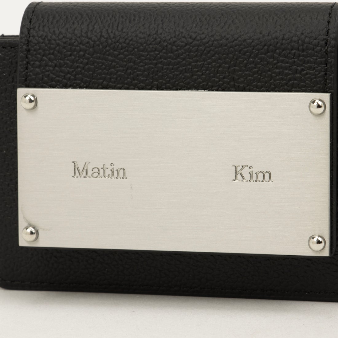 マーティンキム Matin Kim カードケース （ブラック） - ファッション