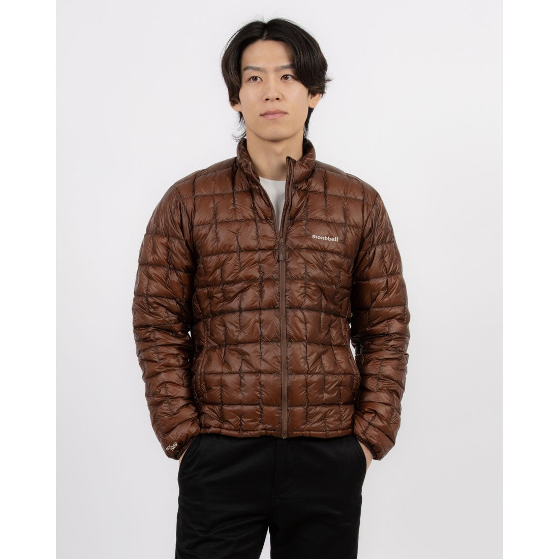 モンベル mont-bell モンベル ダウンジャケット （ブラウン） -靴