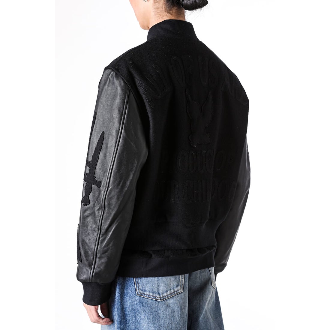 エムエーエスユー MASU Masu Varsity Jacket （BLACK） 通販 大阪