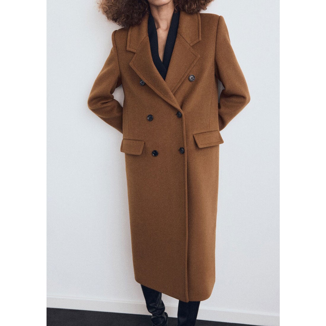 コート .-- EYE （ミディアムブラウン） -MANGO - マンゴ公式