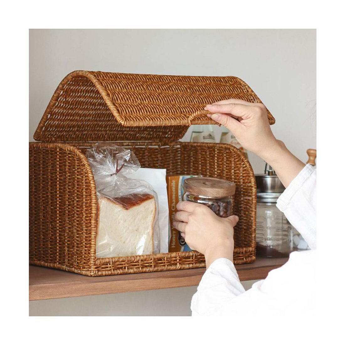 ユティル UTILE ブレッドケース パンケース 収納 ボックス 食パン入れ