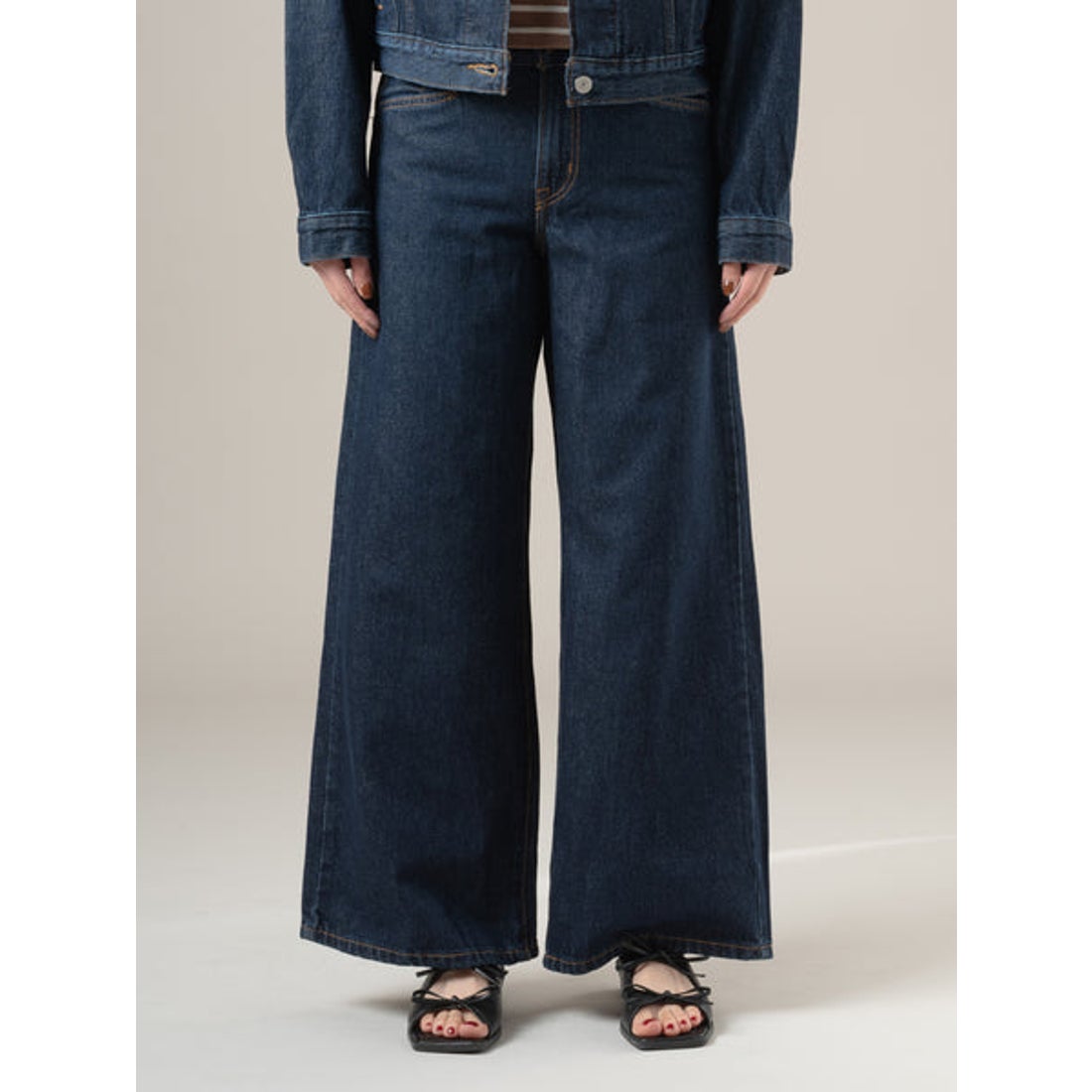 リーバイス LEVI'S 94 BAGGY WIDE LEG ダークインディゴ SHADED VIEW