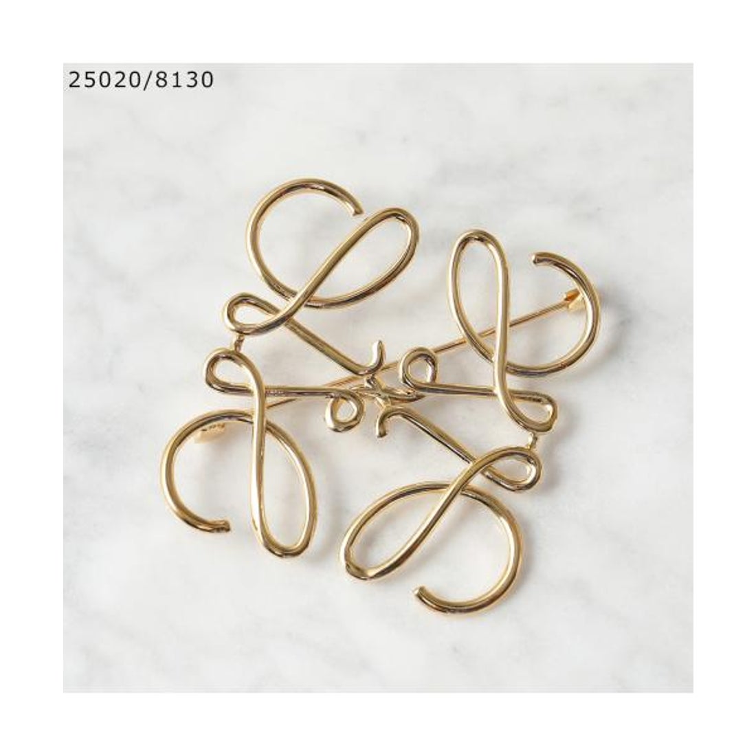 ロエベ LOEWE LOEWE ブローチ ANAGRAM BROOCH アナグラム （25020/8130