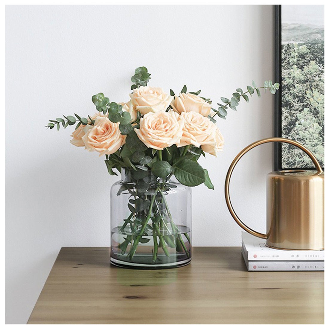 バックヤードファミリー BACKYARD FAMILY 大きいガラス花瓶 1518x23