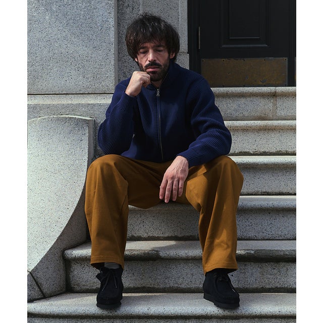 ニュアンス NewAnce Drivers Knit / ドライバーズニット （ネイビー