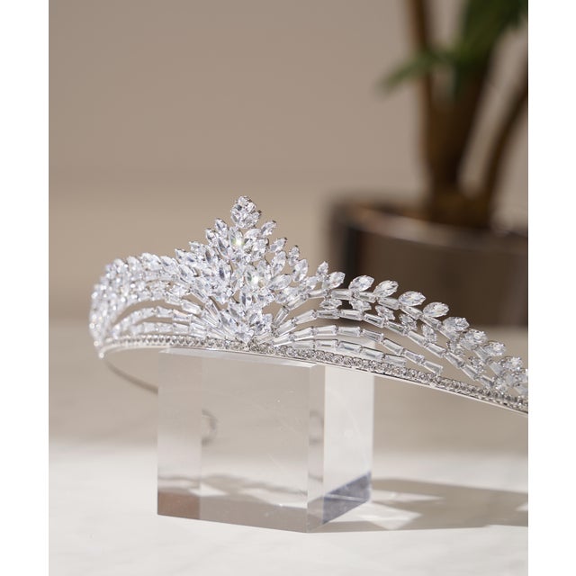 ワンフォークロージング 1111clothing クリスタル シルバー ティアラ