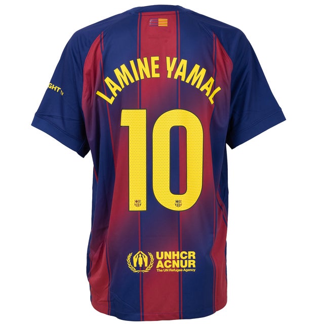 NIKE FCバルセロナ 25/26 ユニフォーム ホーム 半袖 レプリカ #11