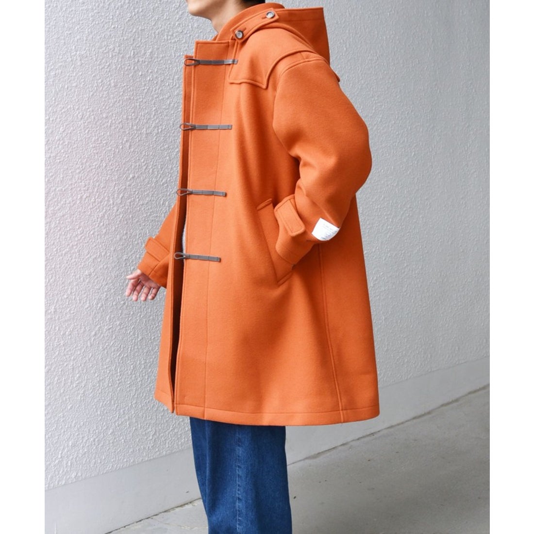 シップス エニィ SHIPS any SHIPS any: PURE WOOL MELTON ダッフル