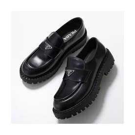 プラダ PRADA PRADA ローファー 2DE151 B4L トライアングルロゴ レザー