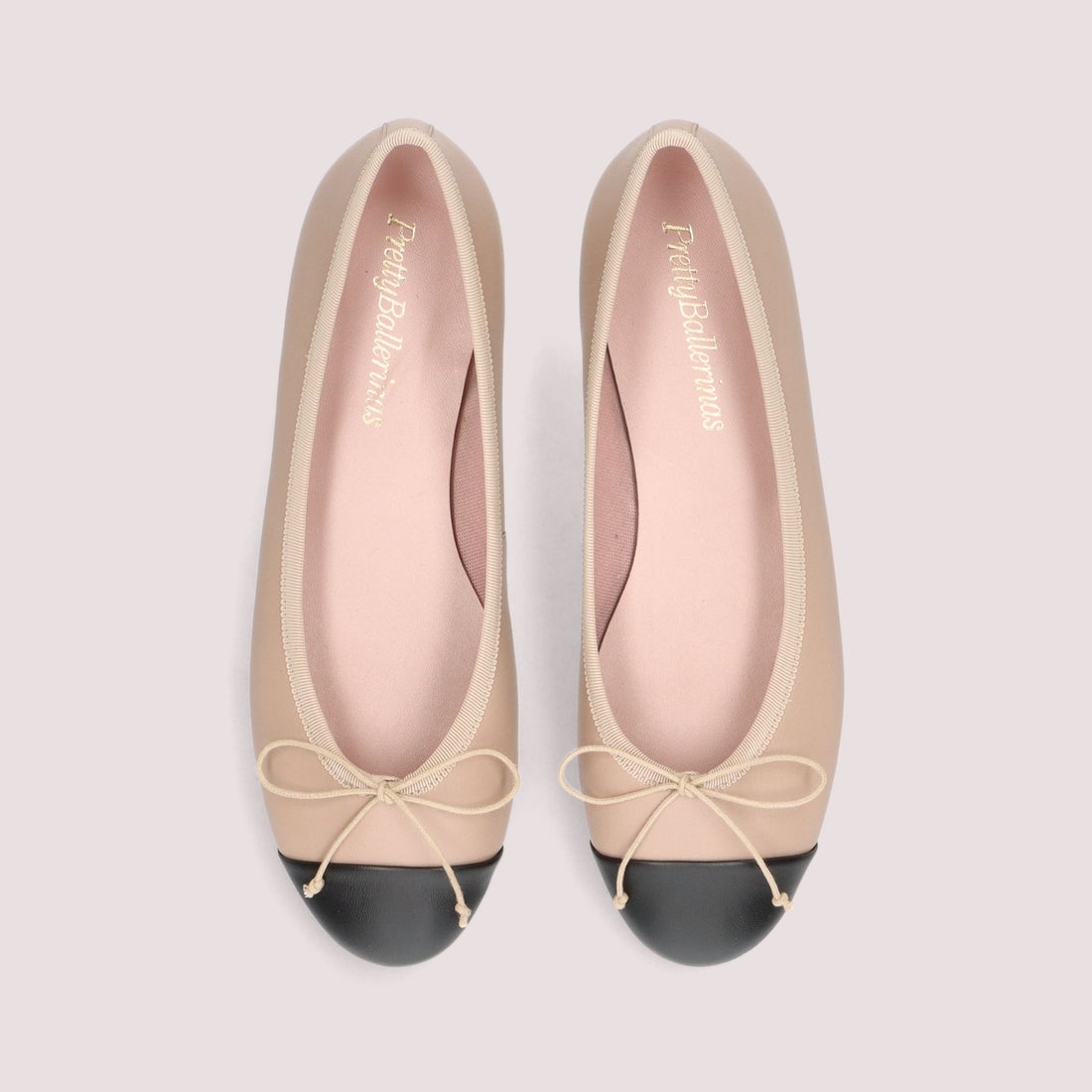 NICOLE leather-leather（ニコル レザー）バレエシューズ （NEGRO