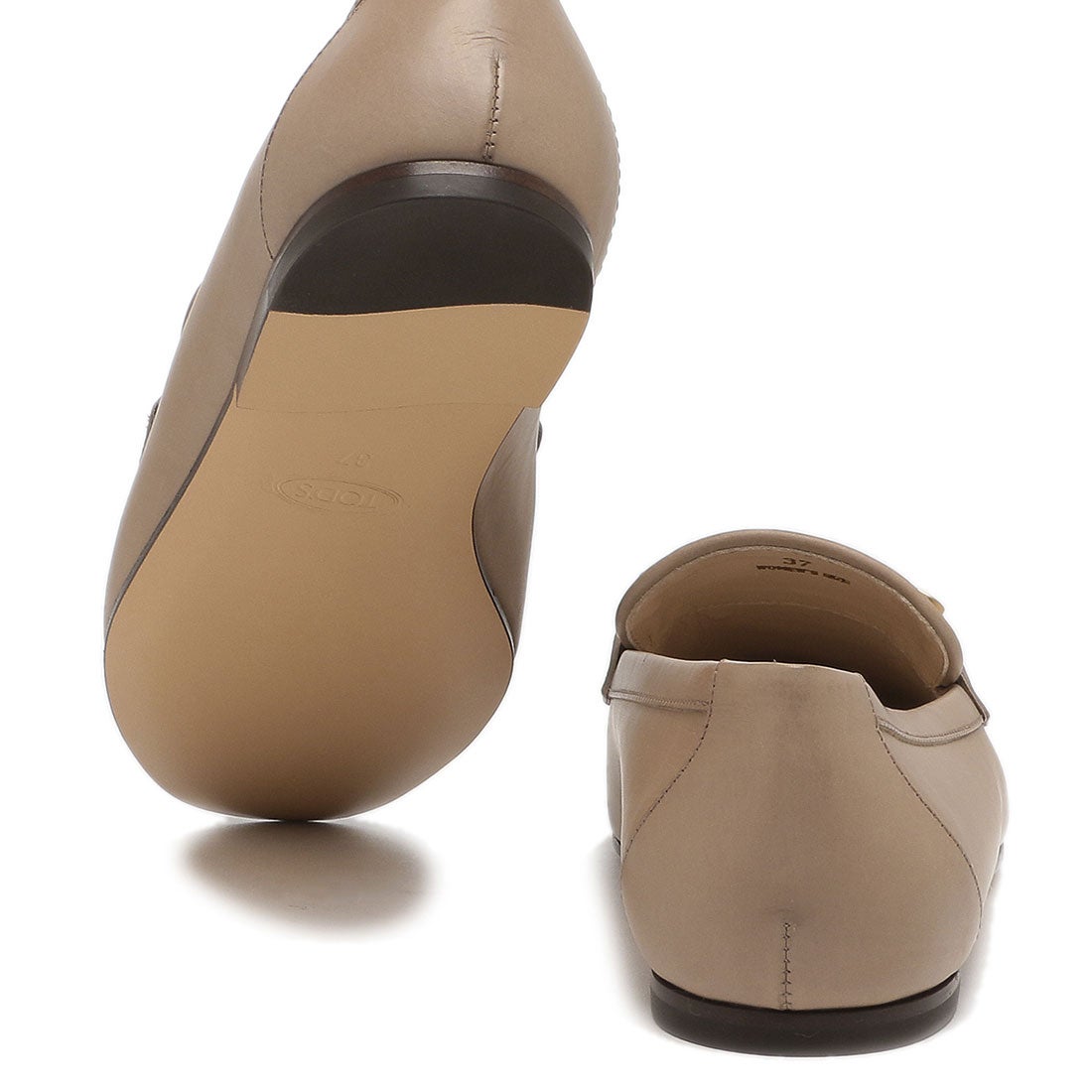 トッズ TOD'S バレエシューズ フラットシューズ ケイト ベージュ