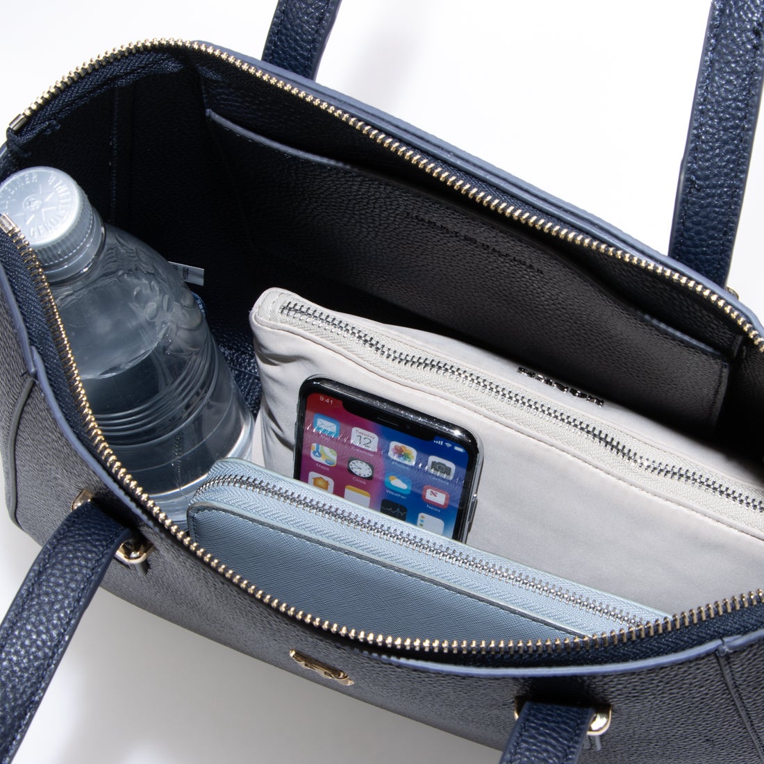 トミー ヒルフィガー TOMMY HILFIGER 2WAYサッチェルバッグ （ネイビー