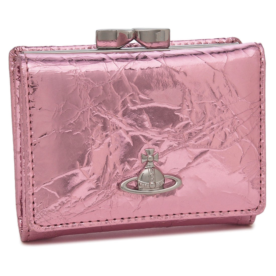 ヴィヴィアン ウエストウッド Vivienne Westwood 三つ折り財布 がま口