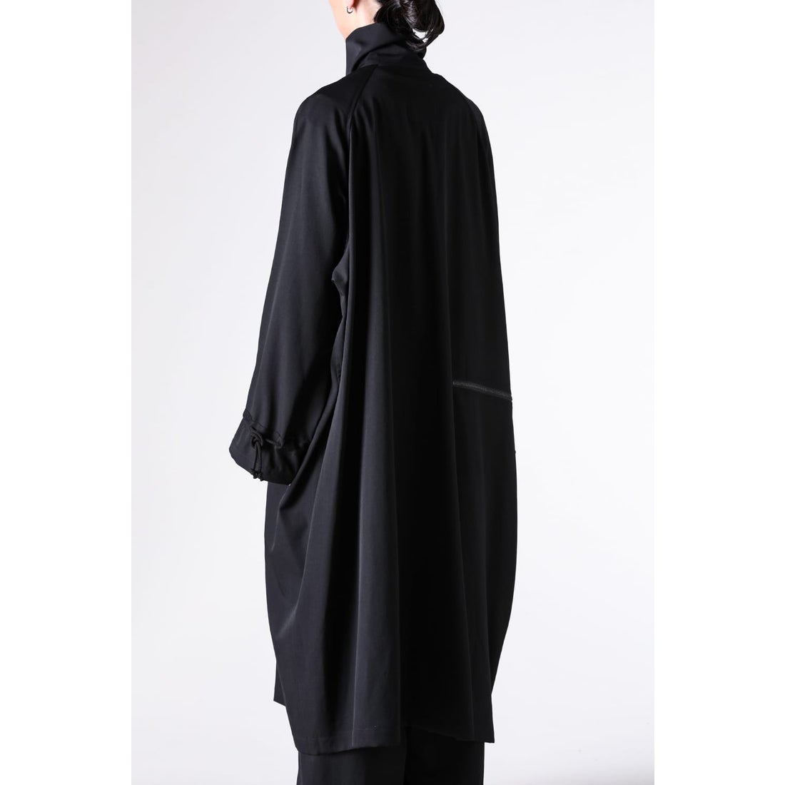 Yohji Yamamoto POUR HOMME Cross Zipper Coat （Black） - Osaka