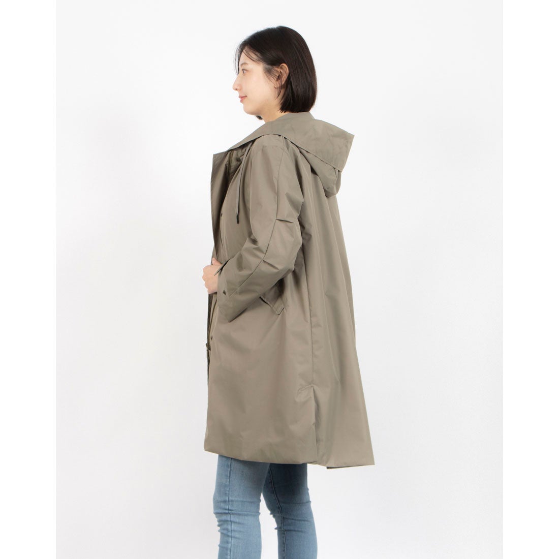 モトマチゼラール 元町ゼラール 撥水防風ショールフーディーコート