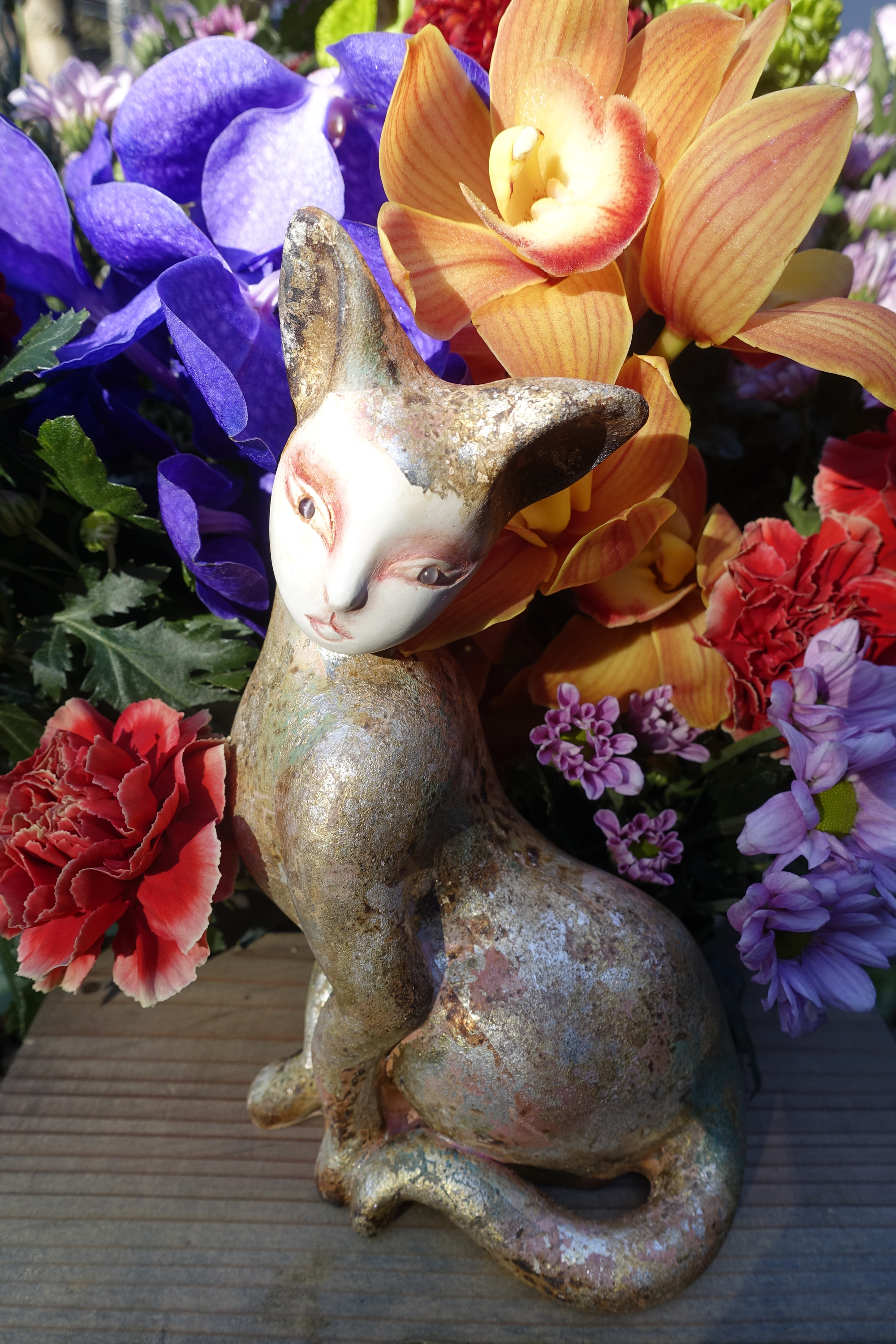 造形作家 蟬丸｜鎌倉市に工房を構える猫の陶器作家