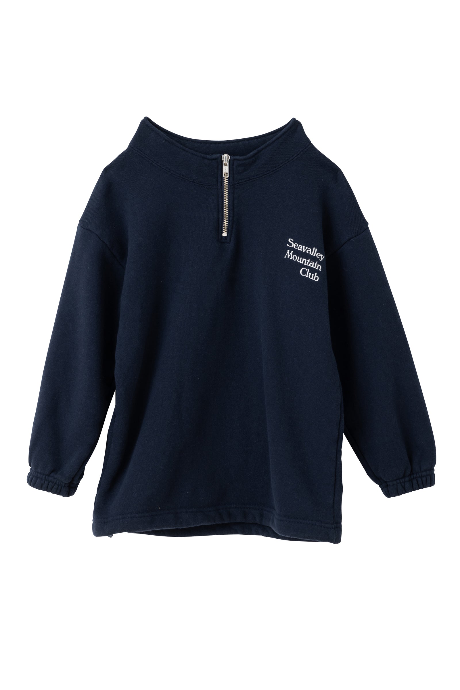 SEA CHIBI ”Seavalley Mountain Club” HALF-ZIP SWEAT PULLOVER