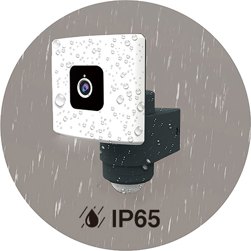 Wi-Fiカメラ搭載追尾式20WワイドLEDセンサーライト C-AC1020TA