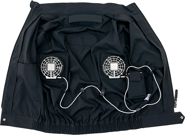 推奨ウェア 作業服「Cross-fan Ex40」専用 | ノベルティ制作なら