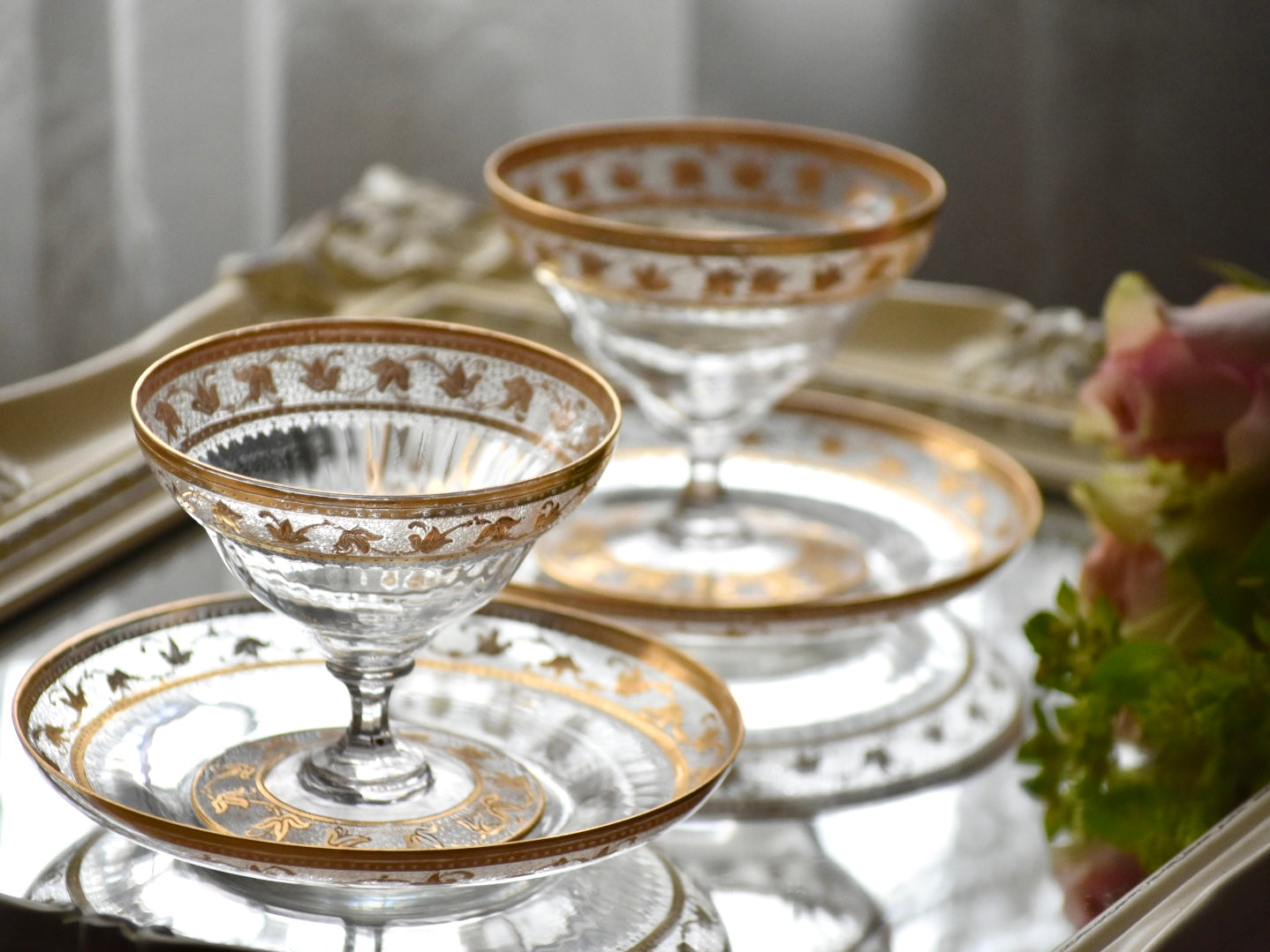 アンティークサンルイ【Antique St Louis】アイスグラス-CALLOT