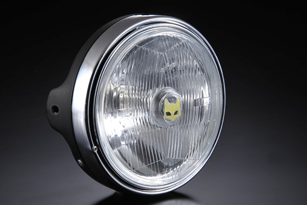 889ドライビングランプフルキット クリアーレンズ メッキ汎用ケース