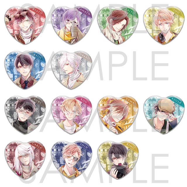貴重DIABOLIK LOVERS ディアラバ オトパ 缶バッジ 逆巻カナト5個 貴重