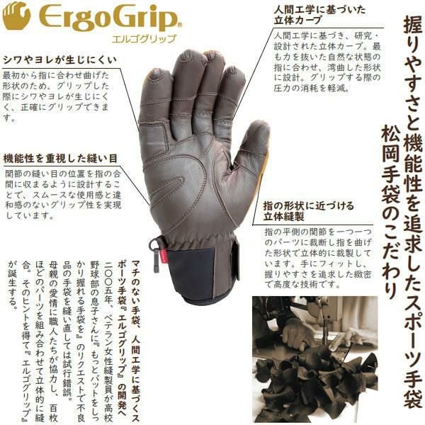 松岡手袋 ESK-2530T Team Matsuoka ALL WHITE (25-26 2026) チーム