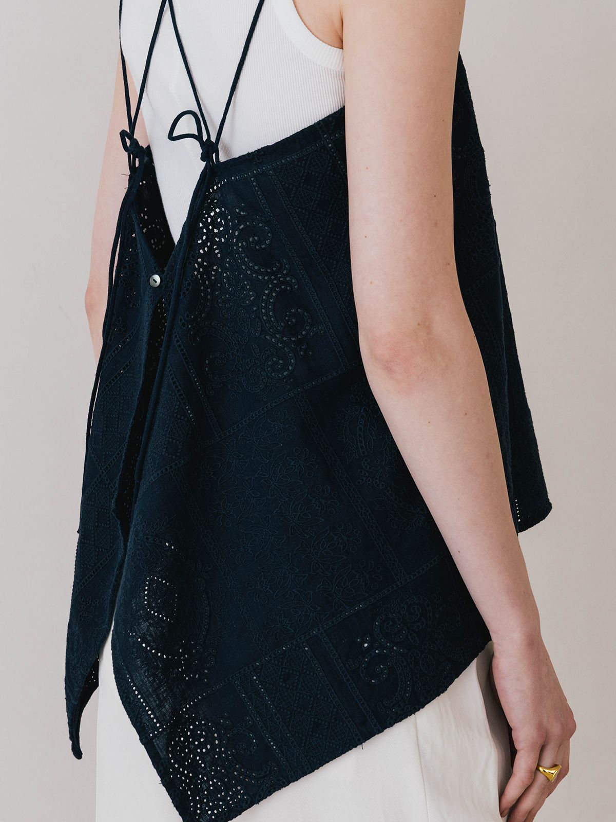 CREDONA - CUTWORK LACE CAMI / カットワーク レースキャミソール