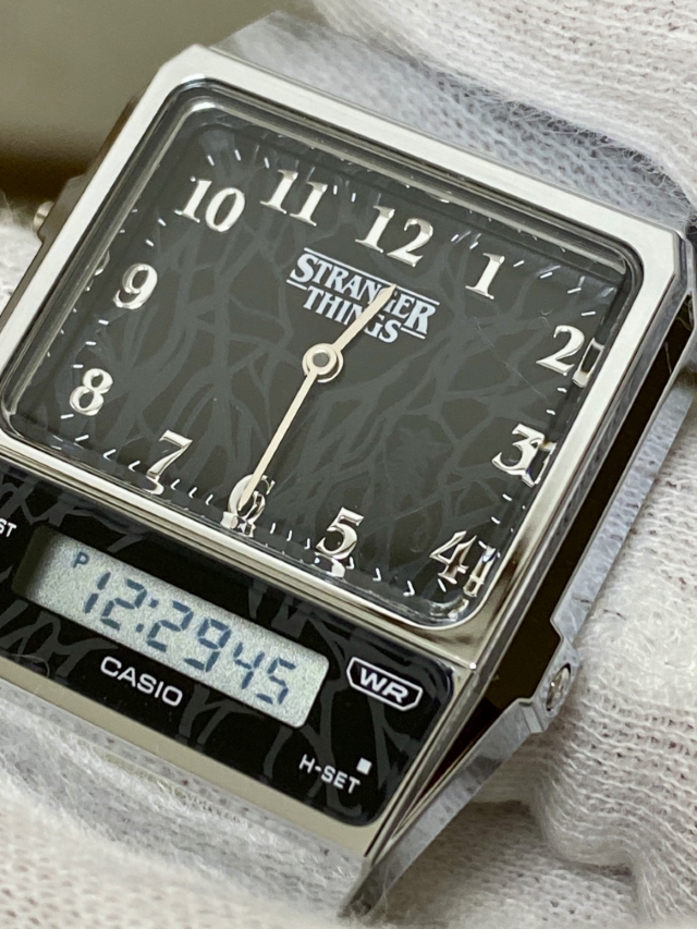 ストレンジャー・シングス【CASIO AQ-800EST-1AJR】スピン・オフ