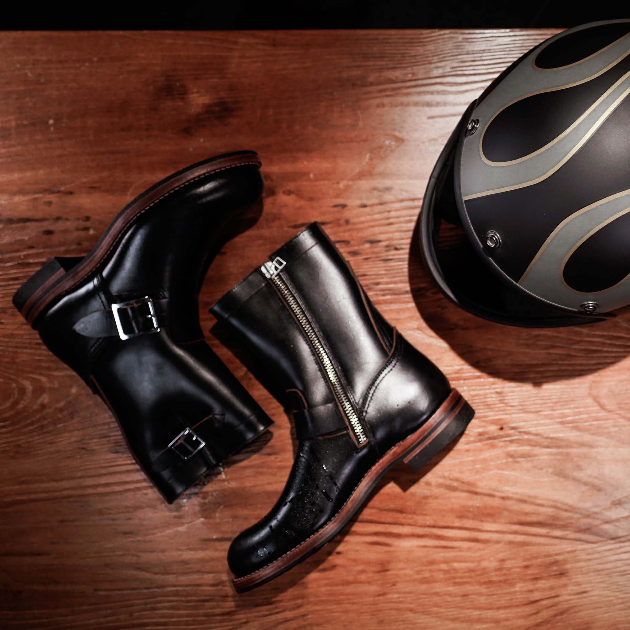 アメカジ茶芯エンジニアブーツ（靴）-SIX-167 – 株式会社HKM