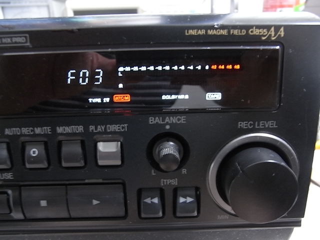 Technics RS-AZ7（その1）: 昭和カセットデッキ研究所