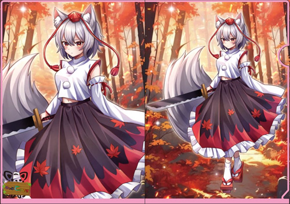 新品】東方projectクリアファイル「犬走椛」 / きっどているず 発売日