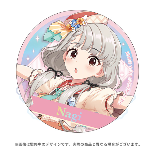 アイドルマスター シンデレラガールズ 公式オーロラ缶バッジ 土屋亜子