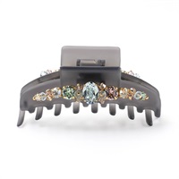 ラインドストーン バンスクリップ(ライトマルチ) | バンスクリップ