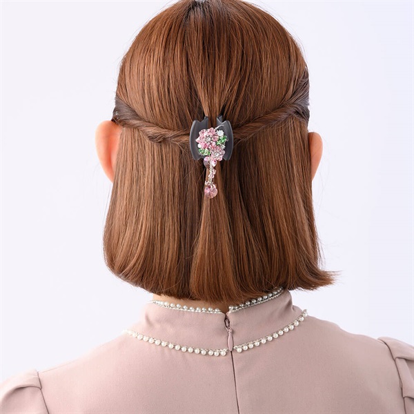 バースフラワー「桜」 デザートクリップ 中(ピンク) | デザート