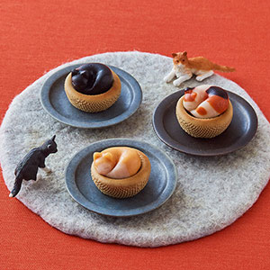 ねこの上生菓子 3種6個: 和菓子・和スイーツ | スイーツ・グルメ