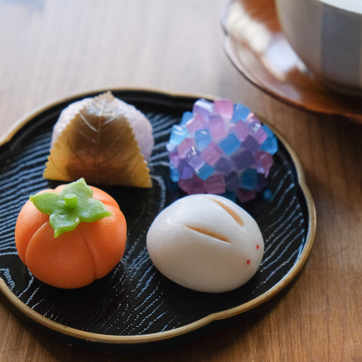 元祖食品サンプル屋「和菓子4種のマグネット」