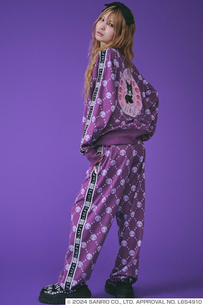 予約商品】クロミ×GALFY(ガルフィー) ドクロだらけセットアップ