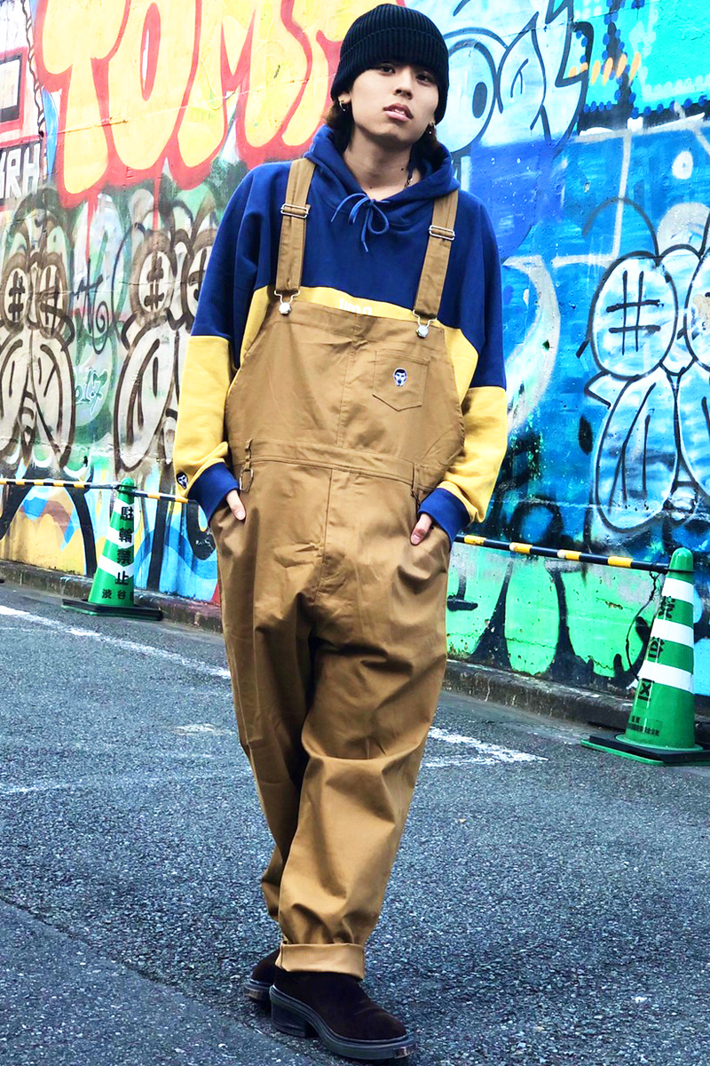 PUNK DRUNKERS パンクドオーバーオール - BEIGE / ロックファッション