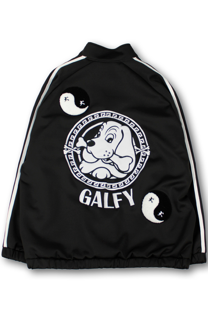 GALFY (ガルフィー) 少林寺犬法トラックジャケット BLACK / ロック