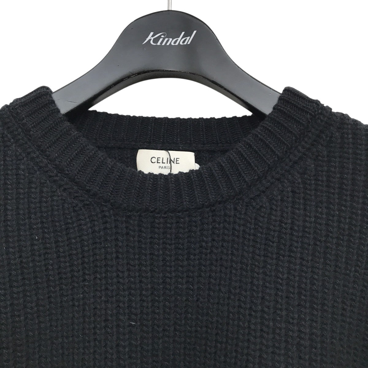CELINE(セリーヌ) ロゴオーバーニット2A09T423P 2A09T423P ブラック