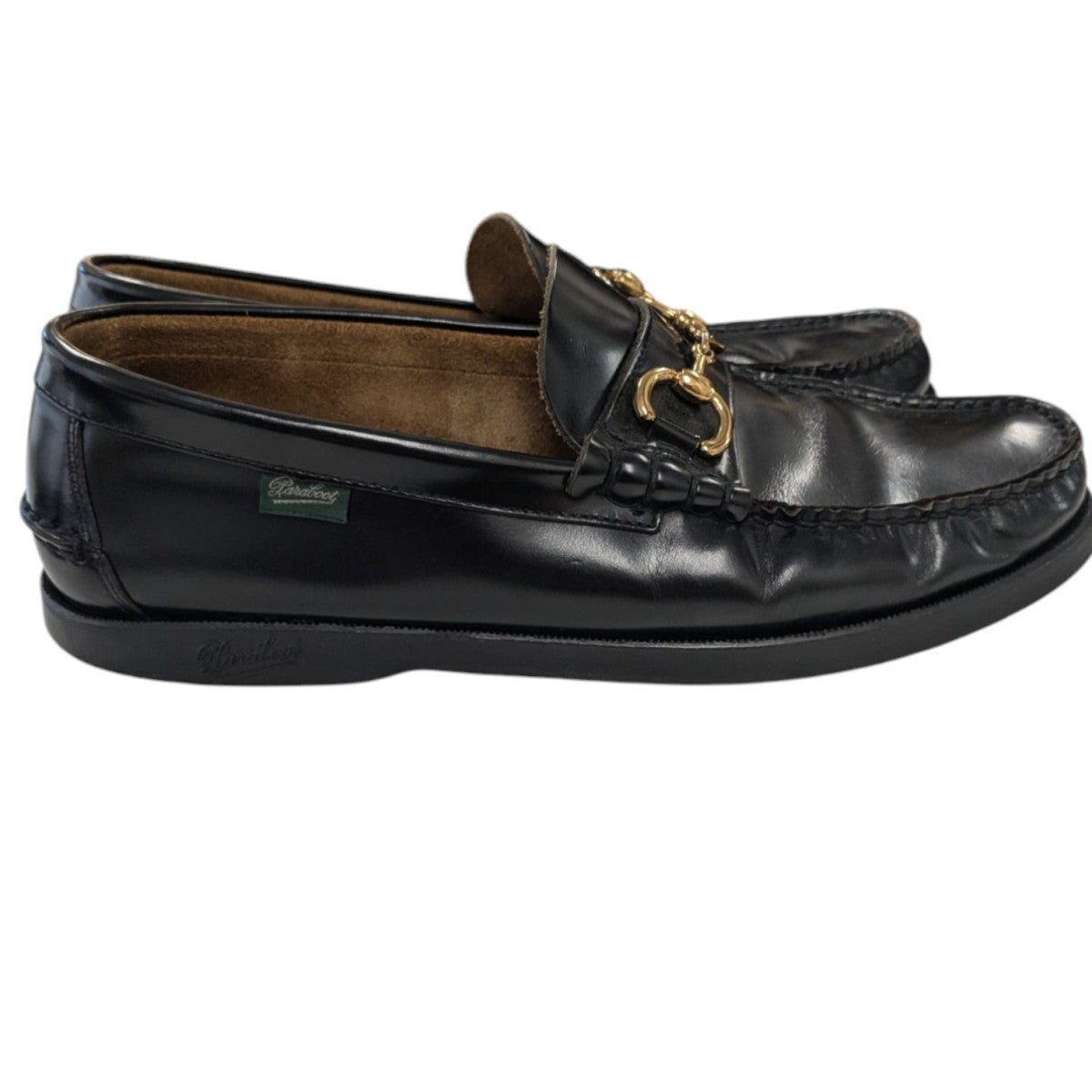 PARABOOT×UNITED ARROWS BAHAMAS MORSビットローファー ブラック